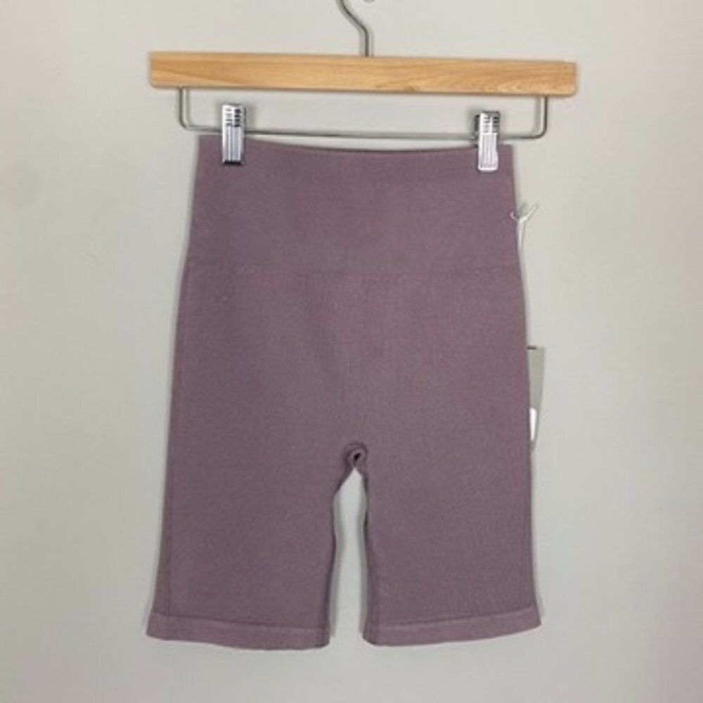 Everlane Bike Shorts Purple Womens XS/S Active Workout Biker